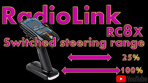 RC - RADIOLINK RC8X