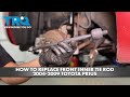 How to Replace Front Inner Tie Rods 2004-2009 Toyota Prius