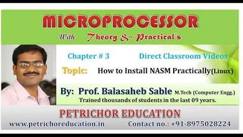 How to Install NASM Practically