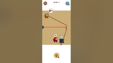 Troll Robber Level 4 | Best Funny GamePlay Android, IOS #shorts #gameplay #dop3 #trollrobber