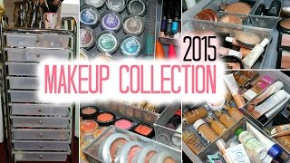 UPDATED Makeup Collection & Storage 2015 ♡ Lawenwoss
