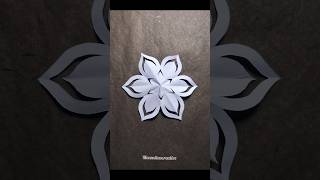 Most Satisfying Paper Cut Flower Ever ✨🔥💯 #artofhandmade #handmade #diy #craft #creative