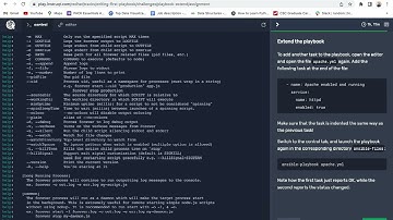 Ansible playbook setup and tasks