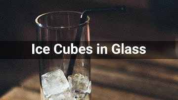 Ice Cubes in Glass • Household • Sounds Effects (No Copyright Sounds)
