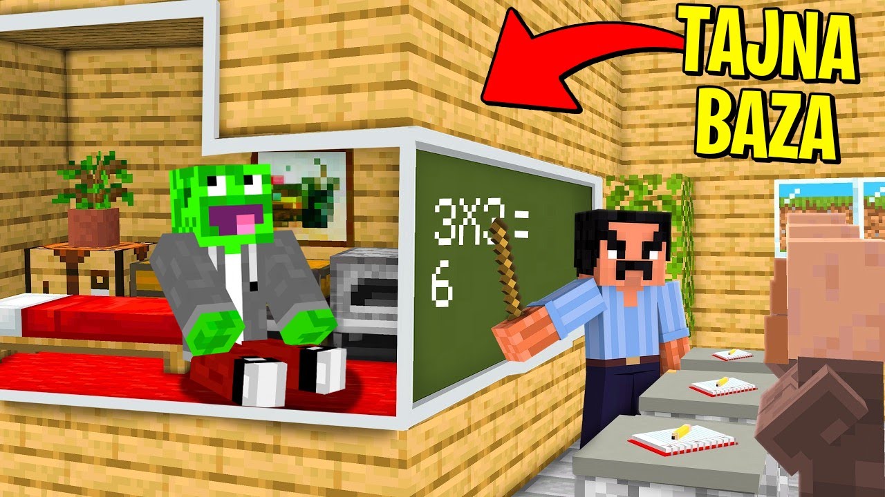 Zbudowałem TAJNY POKÓJ ŻEBY UKRYĆ SIĘ PRZED SZKOŁĄ!