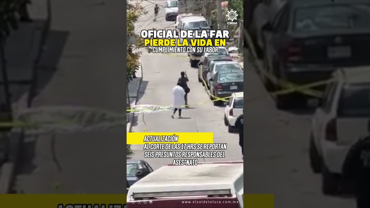 DIES IN THE LINE OF DUTY #edomex #news #today #security #ecatepec #breakingnews #police