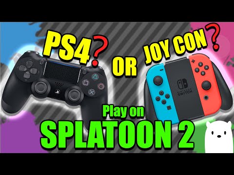 #ps4 #joycon #splatoon PS4 OR JOY CON controller (Splatoon 2)