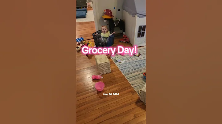 Grocery Day with toddlers #toddler #triplets #groceries #groceryhaul #helper #momlife