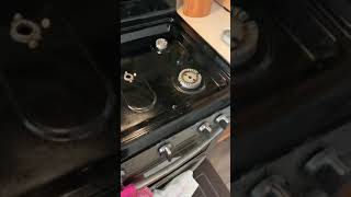 Fix gas stove top.  Gas flow ignition issue.  Quick video.