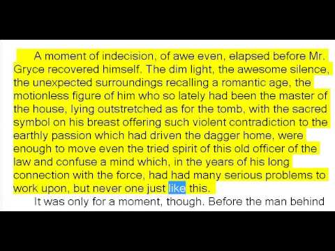 The Circular Study by Anna Katharine Green (Book Reading, British English Female Voice)