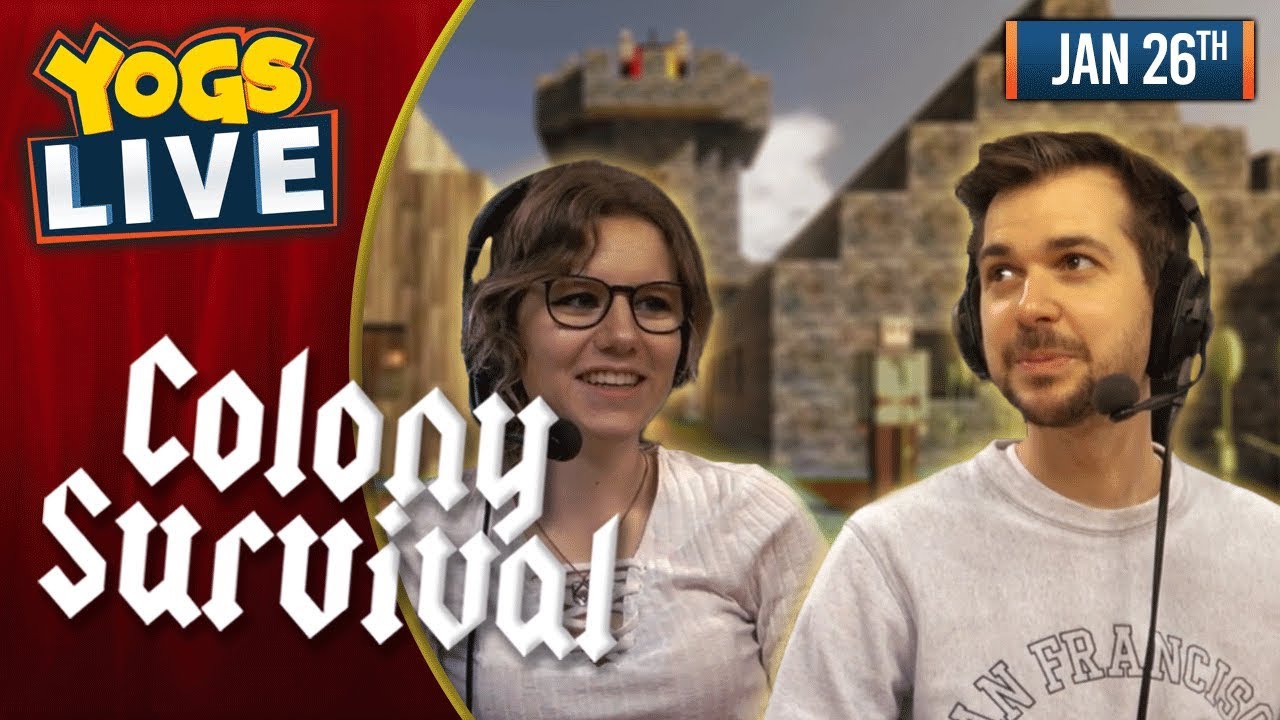 COLONY SURVIVAL w/ Lewis, Leo, Pedguin & Ravs - 26th January 2019 gaming logo