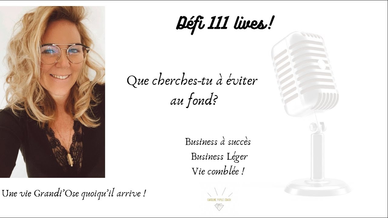 Qu'est ce que tu cherches à éviter? - YouTube