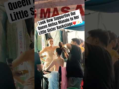The Moment That Melted Our Hearts! 👑❤️. #missuniverse #sisterhood #philippines #youtubeshorts