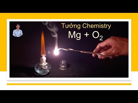 Video Mg phản ứng với O2 - youtube