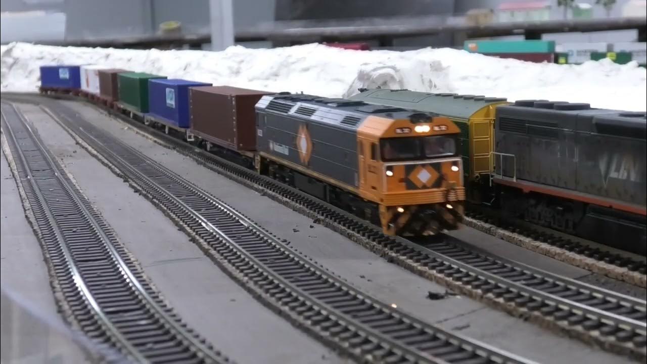 Model Trains Running at The Corio Model Railway Club 9/6/2023. YouTube