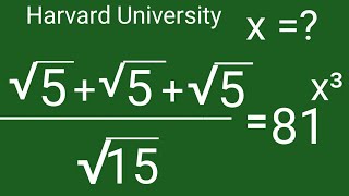 Nice square root maths Olympiad simplification | Algebraic maths problem | How to solve |