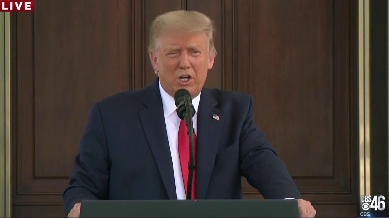 LIVE: President Trump holds press event at White House - YouTube