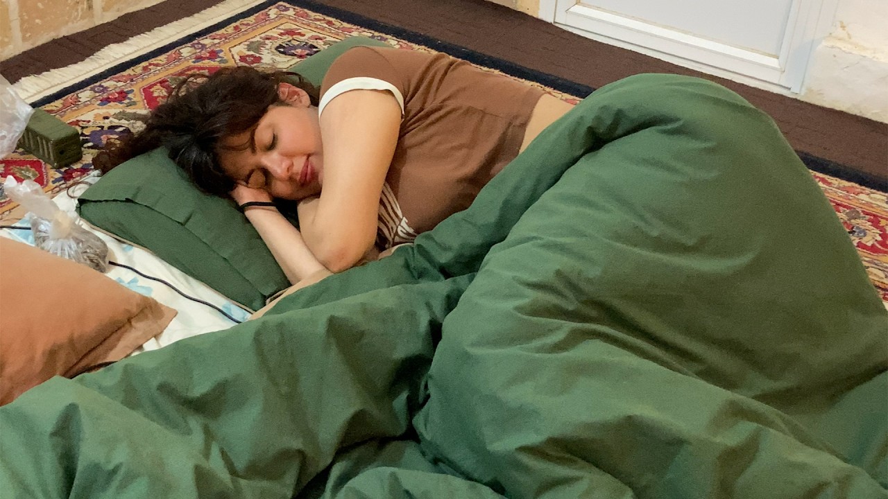 Simple Village Life | Waking up to Heavy Snow & Hot Tea | Silent Vlog | Village | Slow Life