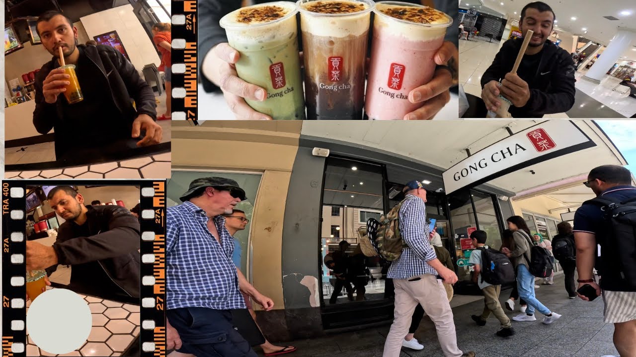 GONG CHA ll THE FAMOUS BUBBLE TEA IN ADELAIDE ll AUSTRALIA YouTube