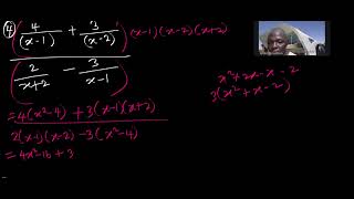 Simplifying Complex Fractions and Solving Rational Equations