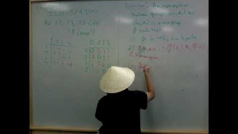 Math Ninja:  Group Theory 6-2 Isomorphisms