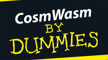 CosmWasm by Dummies #1 - Juno Quickstart