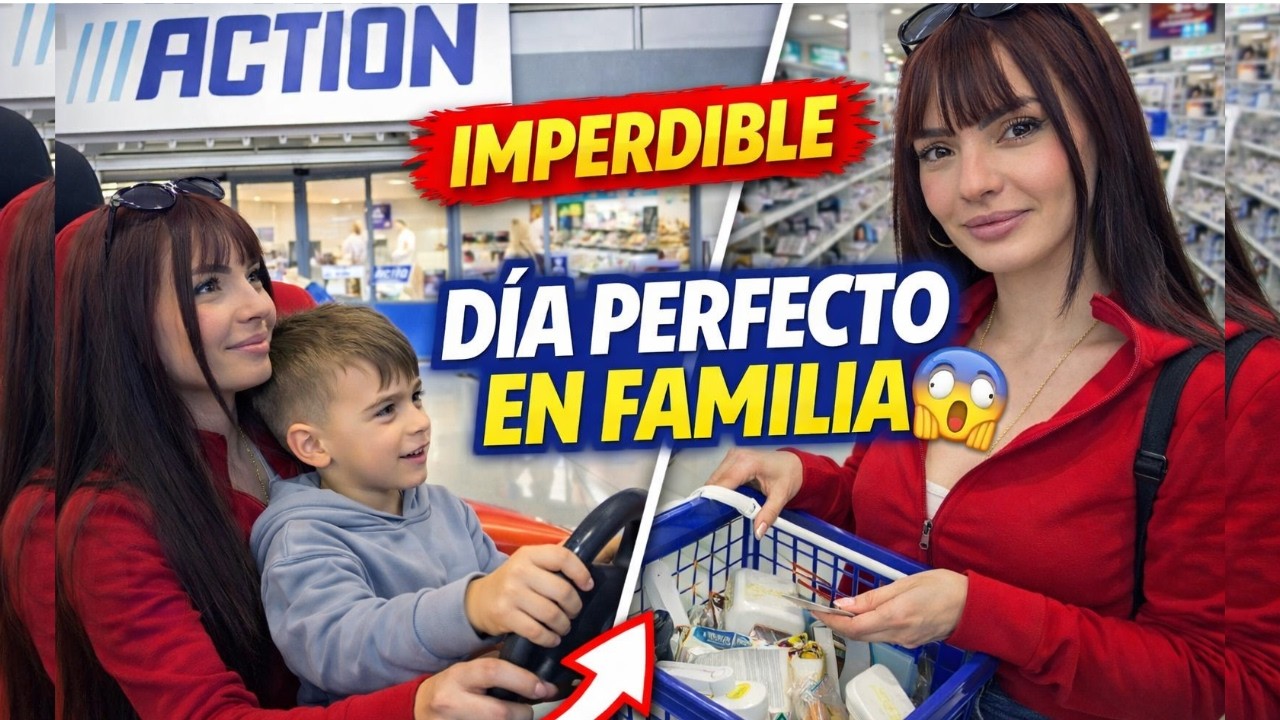 ¡PLAN FAMILIAR!👨‍👩‍👧‍👦 Visitamos la NUEVA y GIGANTE tienda ACTION 🛍️ + clase de YOGA !!🧘‍♂️ 