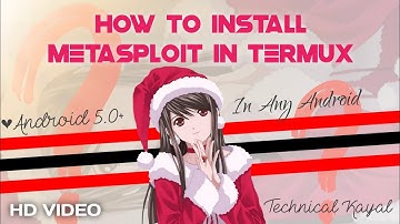 How To Install Metasploit Framework In Termux | Full Tutorial