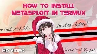 How To Install Metasploit Framework In Termux | Full Tutorial