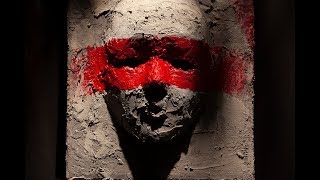 Unique Wall Relief Sculptor Painting  “Three Monkeys” 3 Masks #s999art