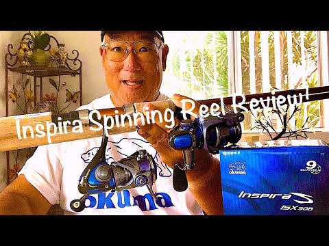 My Blue Inspira Spinning Reels on my SST Spinning Rods! 