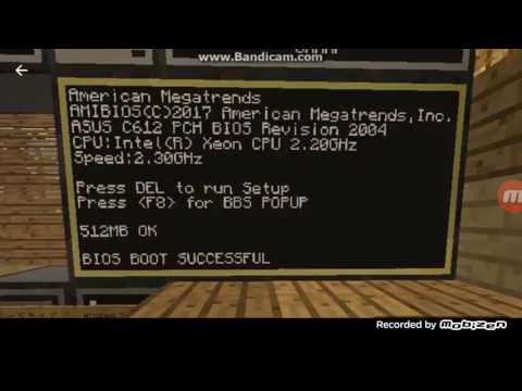 【マインクラフト】PCもどきを作ってみた