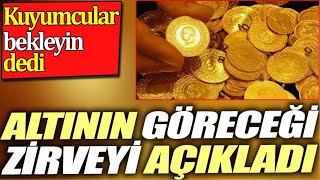 Kuyumcular bekleyin diyerek altının göreceği zirveyi açıkladı! gram altın yorumları