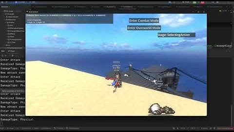 HD-2D Showcase | Turn-base Combat| Godot 3D