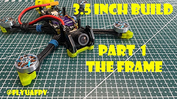 2025 Freestyle  3.5 Inch on-board DVR drone build. Part 1 -  FlyFishRC Volador 3.5 Frame Assembly