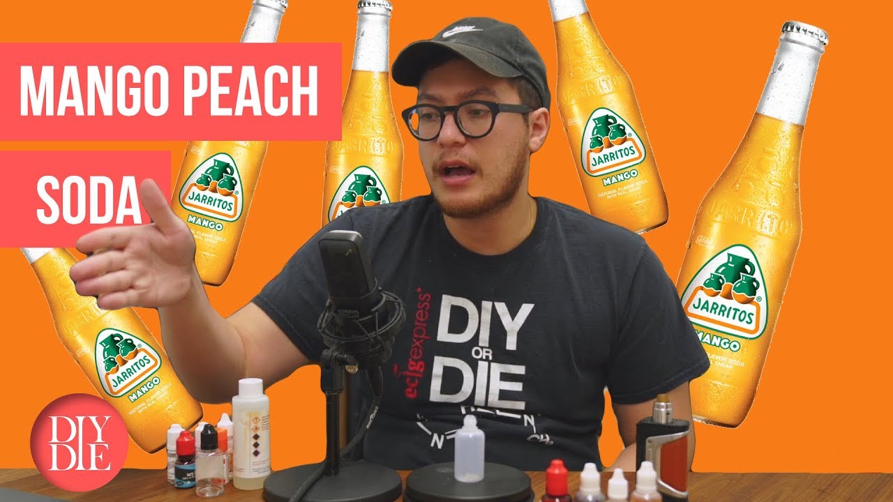 Mango Peach Soda - DIY E-liquid Recipe - DIY OR DIE Vaping
