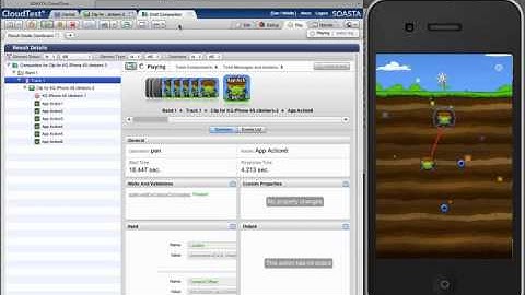 CloudTest Mobile Testing Climbers Game