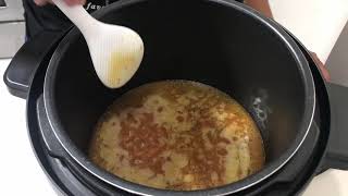 arroz con habichuelas en una "pressure cooker" Insignia Arroz Con Habichuela En La Arrocera