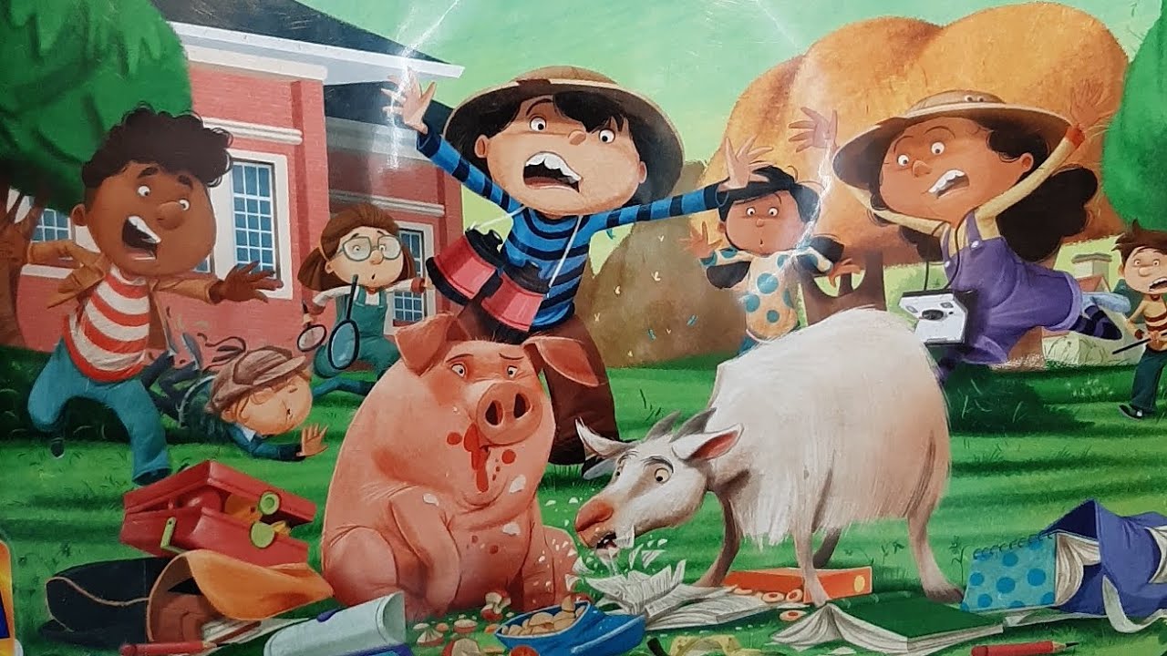 Crunch and Crack, Oink and Whack! An Onomatopoeia Story YouTube