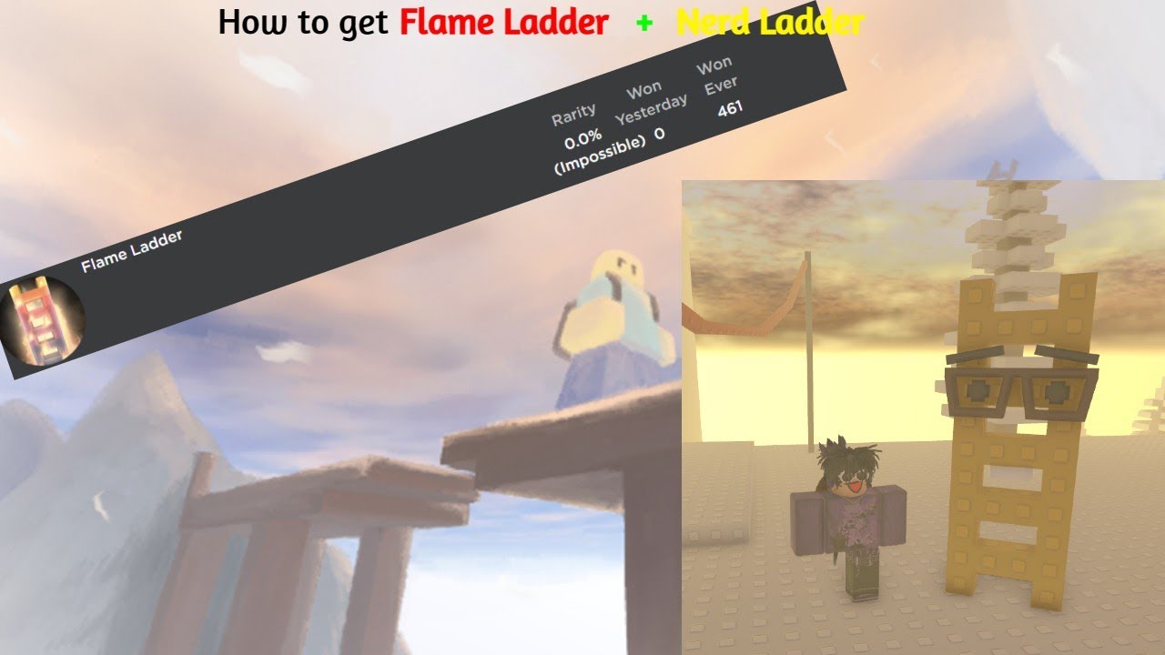 How To Get flame Ladder Badge + Nerd Ladder (Steep Steps) YouTube