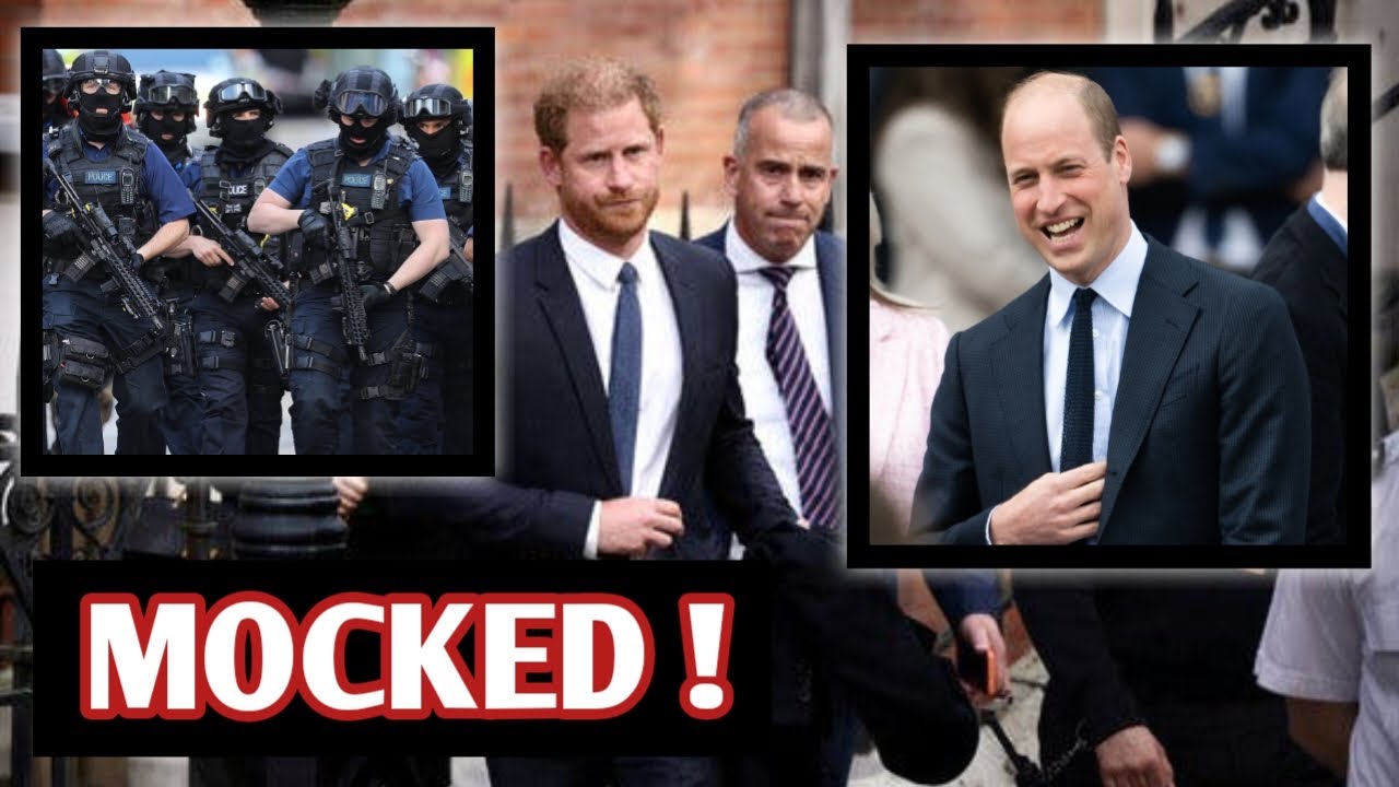 Prince William Mocks Harry's Desperate fight for UK security