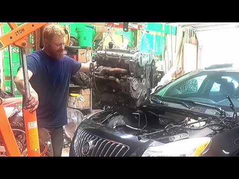 2011 Buick Regal 2.4 Engine Removal: Watch Us Work Time Lapse