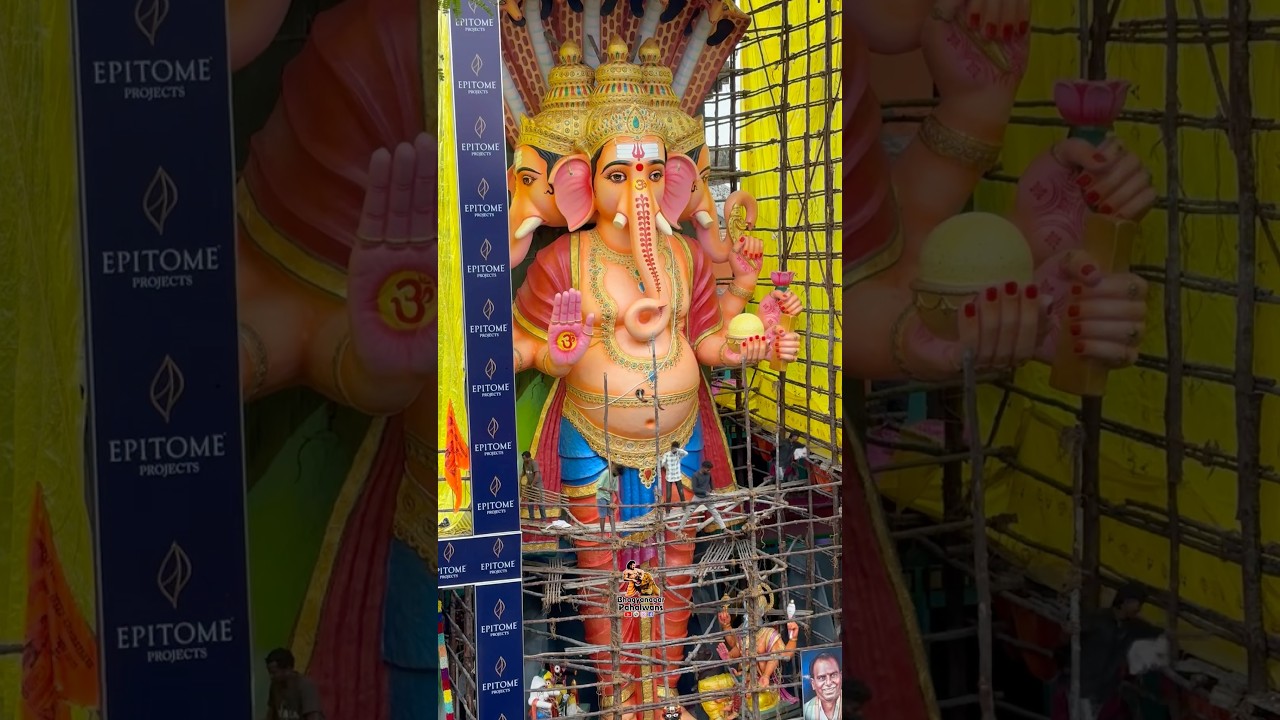 Bappa is ready to give darshan to Hyderabad public 