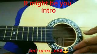 It might be you intro guitar subscribe 1kfollowers