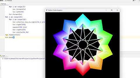 Create amazing Geomatric Pattern Design using Python Turtle 👆 watch now 🤔 #python #turtle #coding