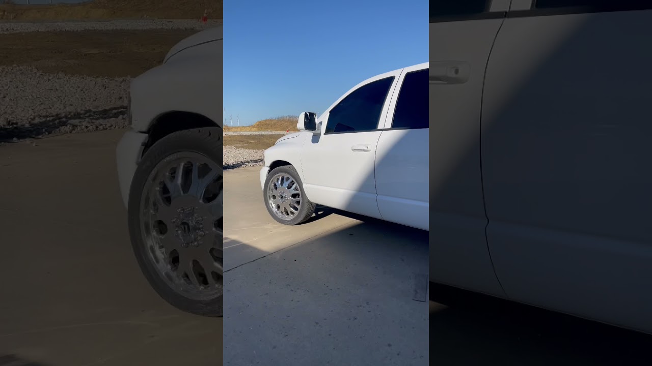 Cummins powered Dually on 24” Fuel Forged wheels
