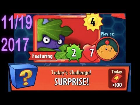 Plants vs Zombies Heroes - Daily Challenge 11/19/2017 (November 19th