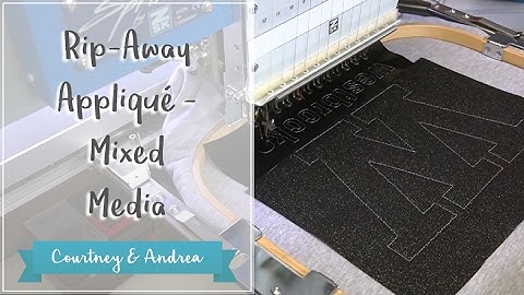 Rip-Away Appliqué - Mixed Media