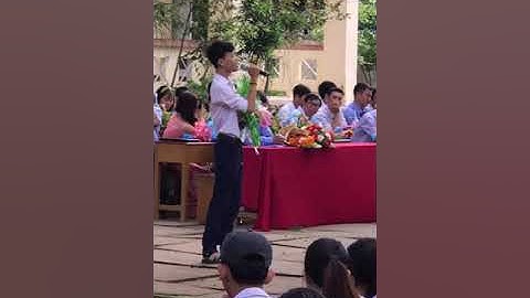 Hát vọng cổ - Lễ 20/11/2018 - trường THPT Cây Dương- Tân Hiệp - Kiên Giảng