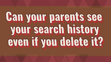 Mohou vaši rodiče vidět historii vyhledávání, i když ji vymažete přes Wi-Fi?